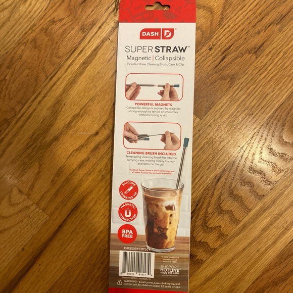 Collapsible Super Straw with Case - NIP - Picture 3 of 8